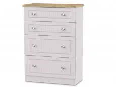 Welcome Welcome Vienna 4 Drawer Deep Chest of Drawers (Assembled)