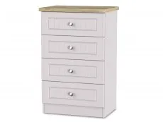 Welcome Welcome Vienna 4 Drawer Midi Chest of Drawers (Assembled)