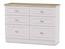 Welcome Welcome Vienna 6 Drawer Midi Chest of Drawers (Assembled)