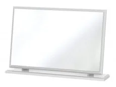 Welcome Welcome Balmoral White High Gloss Dressing Large Table Mirror