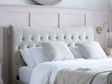 Birlea Furniture & Beds Birlea Copenhagen Stone Fabric Bed Frame