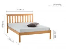 Birlea Furniture & Beds Birlea Denver 4ft6 Double Pine Wooden Bed Frame