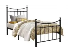 Birlea Furniture & Beds Birlea Emily 3ft Single Black Metal Bed Frame