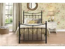 Birlea Furniture & Beds Birlea Emily 3ft Single Black Metal Bed Frame