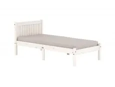 Birlea Furniture & Beds Birlea Rio 3ft Single Whitewash Wooden Bed Frame