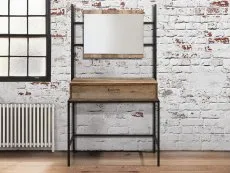 Birlea Furniture & Beds Birlea Urban Rustic Dressing Table and Mirror