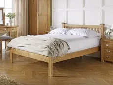 Birlea Furniture & Beds Birlea Woburn 5ft King Size Oak Wooden Bed Frame