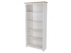 Core Products Core Capri White Tall Bookcase