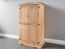 Core Products Core Corona 2 Door Pine Wooden Double Wardrobe