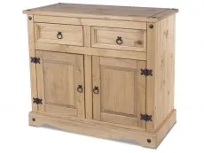 Core Products Core Corona Pine 2 Door 2 Drawer Wooden Sideboard