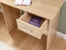 GFW GFW Panama Oak 2 Drawer Study Desk