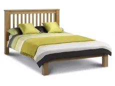 Julian Bowen Julian Bowen Amsterdam 5ft King Size Oak Wooden Bed Frame (Low Footend)