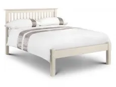 Julian Bowen Julian Bowen Barcelona 4ft Small Double Ivory Wooden Bed Frame (Low Footend)