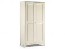 Julian Bowen Julian Bowen Cameo 2 Door Ivory Wooden Double Wardrobe