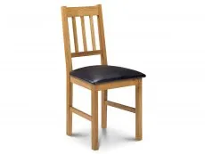 Julian Bowen Julian Bowen Coxmoor American White Oak Wooden Dining Chair