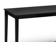 Julian Bowen Julian Bowen Hudson 114cm Black Dining Table