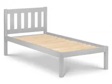 Julian Bowen Julian Bowen Luna 3ft Single Dove Grey Wooden Bed Frame