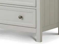 Julian Bowen Julian Bowen Maine Dove Grey 3+2 Chest of Drawers