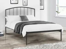 Julian Bowen Julian Bowen Onyx 4ft6 Double Satin Black Metal Bed Frame