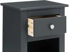 Julian Bowen Julian Bowen Radley Anthracite 1 Drawer Bedside Table