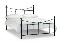 Julian Bowen Julian Bowen Rebecca 4ft6 Double Black Metal Bed Frame