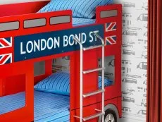 Julian Bowen Julian Bowen Red London Bus 3ft Bunk Bed Frame