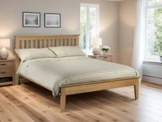 Julian Bowen Julian Bowen Salerno 4ft6 Double Oak Wooden Bed Frame