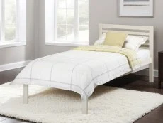 Julian Bowen Julian Bowen Slocum 3ft Single White Wooden Bed Frame