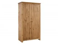 LPD Havana 2 Door Pine Wooden Double Wardrobe