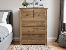 LPD LPD Havana 3+2 Pine Wooden Chest of Drawers