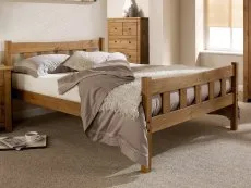 LPD LPD Havana 4ft6 Double Pine Wooden Bed Frame