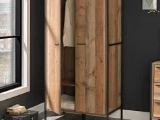 LPD LPD Hoxton Rustic 2 Door Double Wardrobe