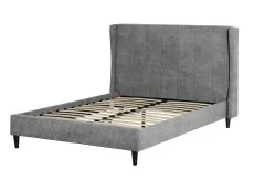 Seconique Seconique Amelia 5ft King Size Grey Fabric Bed Frame