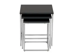 Seconique Seconique Charisma Black High Gloss Nest of Tables