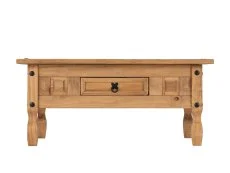 Seconique Seconique Corona Pine 1 Drawer Wooden Coffee Table