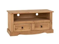 Seconique Seconique Corona Pine Flat Screen Wooden 2 Drawer TV Cabinet