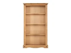 Seconique Corona Pine Medium Wooden Bookcase