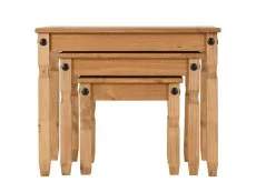 Seconique Seconique Corona Pine Wooden Nest of Tables