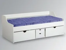 Seconique Seconique Dante 3ft Single White Cabin Bed Frame