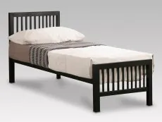 Time Living Time Living Meridian 3ft Single Black Metal Bed Frame