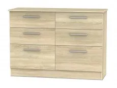 Welcome Welcome Contrast 6 Drawer Midi Chest of Drawers (Assembled)