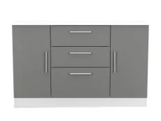 Welcome Welcome Contrast 2 Door 3 Drawer Sideboard (Assembled)