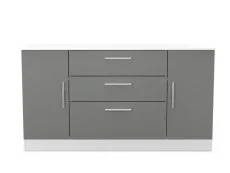 Welcome Contrast 2 Door 3 Drawer Wide Sideboard (Assembled)