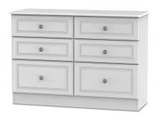 Welcome Welcome Pembroke White Ash 6 Drawer Midi Chest of Drawers (Assembled)