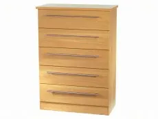 Welcome Welcome Sherwood 5 Drawer Chest of Drawers (Assembled)